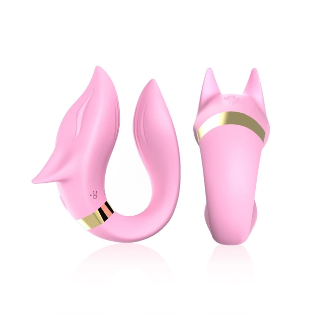 Stymulator Łechtaczki Fox Light Pink B - Series Joy Różowy | 100% ORYGINAŁ| DYSKRETNA PRZESYŁKA